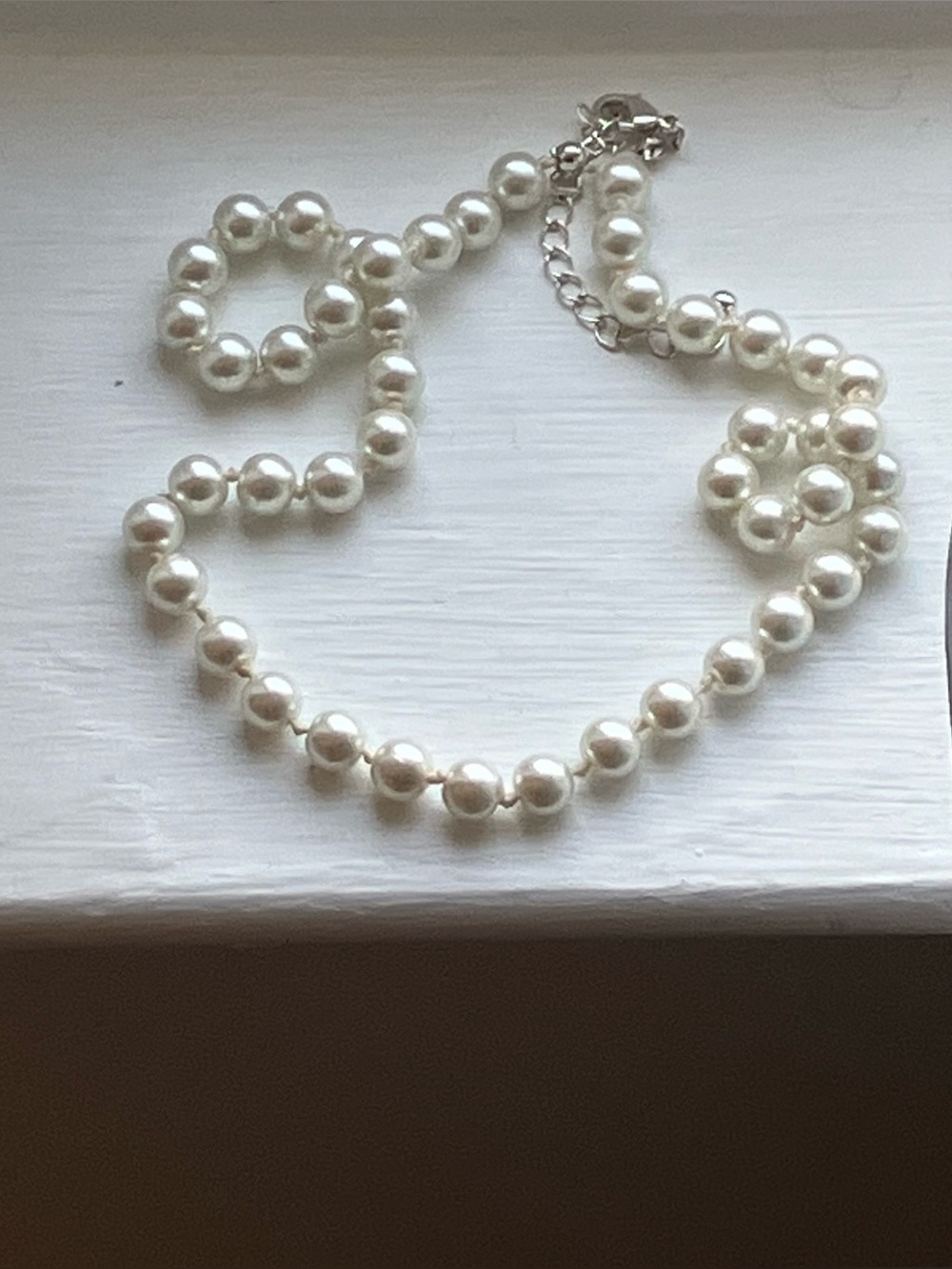 Macy’s Faux Pearl Necklace